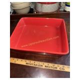 Temp-tations red square baking dish