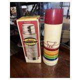 Vintage thermoses