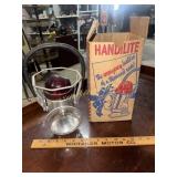 Vintage battery powered lantern with original box