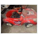 Hot racer ride on race car