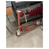 Vintage radio flyer scooter