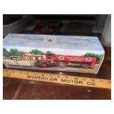 Texaco die cast coin bank
