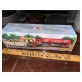 Texaco die cast coin bank