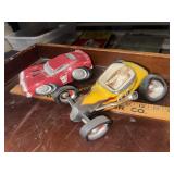 Hot rod statues