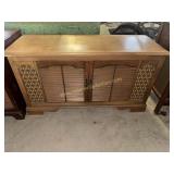 1960s RCA Victor console radio and record player