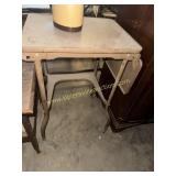 Vintage typewriter table