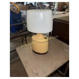 Vintage portable camping lamp