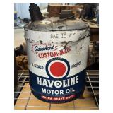 Havoline oil can
