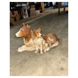 Collie Dog Figurine