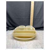 Fire King Oven Ware Yellow Milk Glass Lot