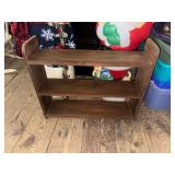 Wooden Three-Tier Display Shelf