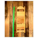 Wooden Wall mail sorter with Three Pockets