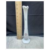 hand painted westmoreland milk glass bud vase