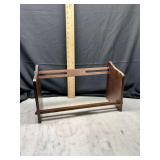 Wooden Book Rack Stand Holder