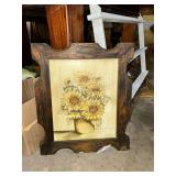 Framed Sunflower Art Print