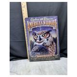 American Expedition Great Horned Owl Metal Sign