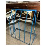 Blue Metal Hay Rack