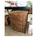 Woven Wood Hamper with Lid
