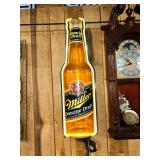 Miller Genuine Draft Beer Bottle Light Sign