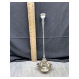 Silver Plated Punch Ladle with Embossed Handle