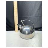 Chrome Teapot with Handle