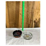 San Francisco Souvenir Glass Ashtrays Lot of 2