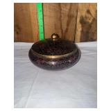 Cloisonne Enamel Lidded Bowl