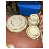Lenox china with Gold Trim