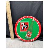 7 Up Soda Metal Sign