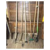Assorted Garden Hand Tools Lot