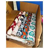 Assorted Gift Wrapping Paper Rolls Lot