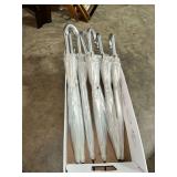 Set of Five Clear Umbrellas in Box