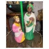 christmas Blow Mold Wise Men Figures Set