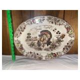 Ceramic Turkey Serving Platter