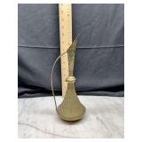 Etched Brass Ewer Pitcher