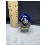 Blue Egg Trinket Box