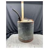 Metal Fuel Canister with Flexible Metal Spout