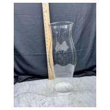 Clear Glass Hurricane Shade Chimney
