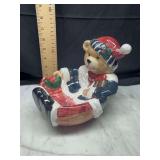 Bear Sled Holiday Bowl