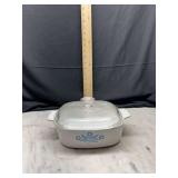 CorningWare Blue Cornflower Casserole Dish with Lid