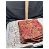 Floral Tapestry Fabric Remnants