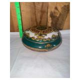 Andrea by Sadek Covered Porcelain Bowl