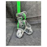 Lenox Crystal Teddy Bear Paperweight Made in Germany