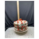 Strawberry Cake cake saver/stand