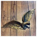 Large brass Eagle wall plaque