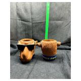 1991 RJRT Joe Camel Smooth Character Planter Set