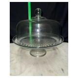 Cake stand with dome