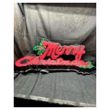 Merry Christmas  Light-Up Holiday Sign