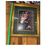 Framed botanical abundance print