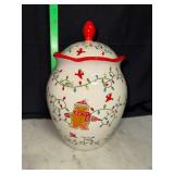 Temp-tations Christmas cookie jar